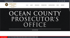 Desktop Screenshot of oceancountyprosecutor.org