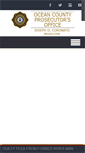 Mobile Screenshot of oceancountyprosecutor.org