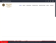 Tablet Screenshot of oceancountyprosecutor.org
